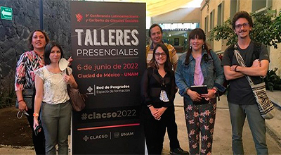 Participación de académicas del colegio de postgraduados en clacso 2022.