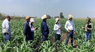 La delegación de la secretaría de agricultura de la ciudad de méxico visita el campus montecillo.