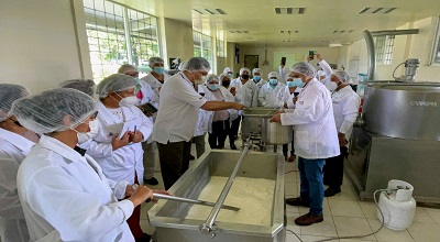 Campus Córdoba llevó a cabo el Segundo Curso Taller Teórico-Práctico: Aplicación y Funcionalidad de Ingredientes Lácteos en la Fabricación de Quesos Frescos